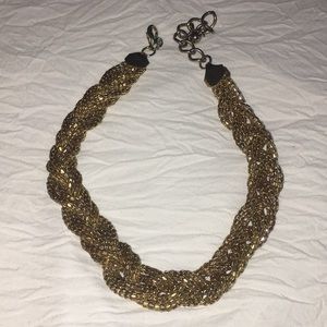 Gold chain necklace